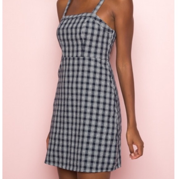 Brandy Melville Dresses & Skirts - ✨NWT BRANDY MELVILLE PLAID DRESS✨